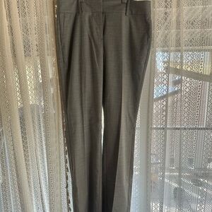 Ann Taylor Metallic Gray Trousers